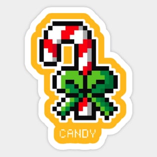 Candy 8bit Sticker